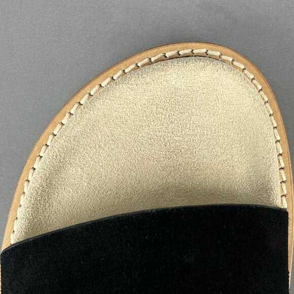 Brunello Cucinelli Black Suede Slides main image 11